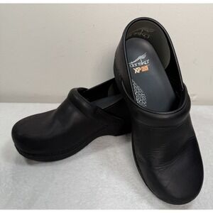 Dansko Professional XP Womens Shoe Matt Black Slip Resistant Clogs Work 38 7.5-8